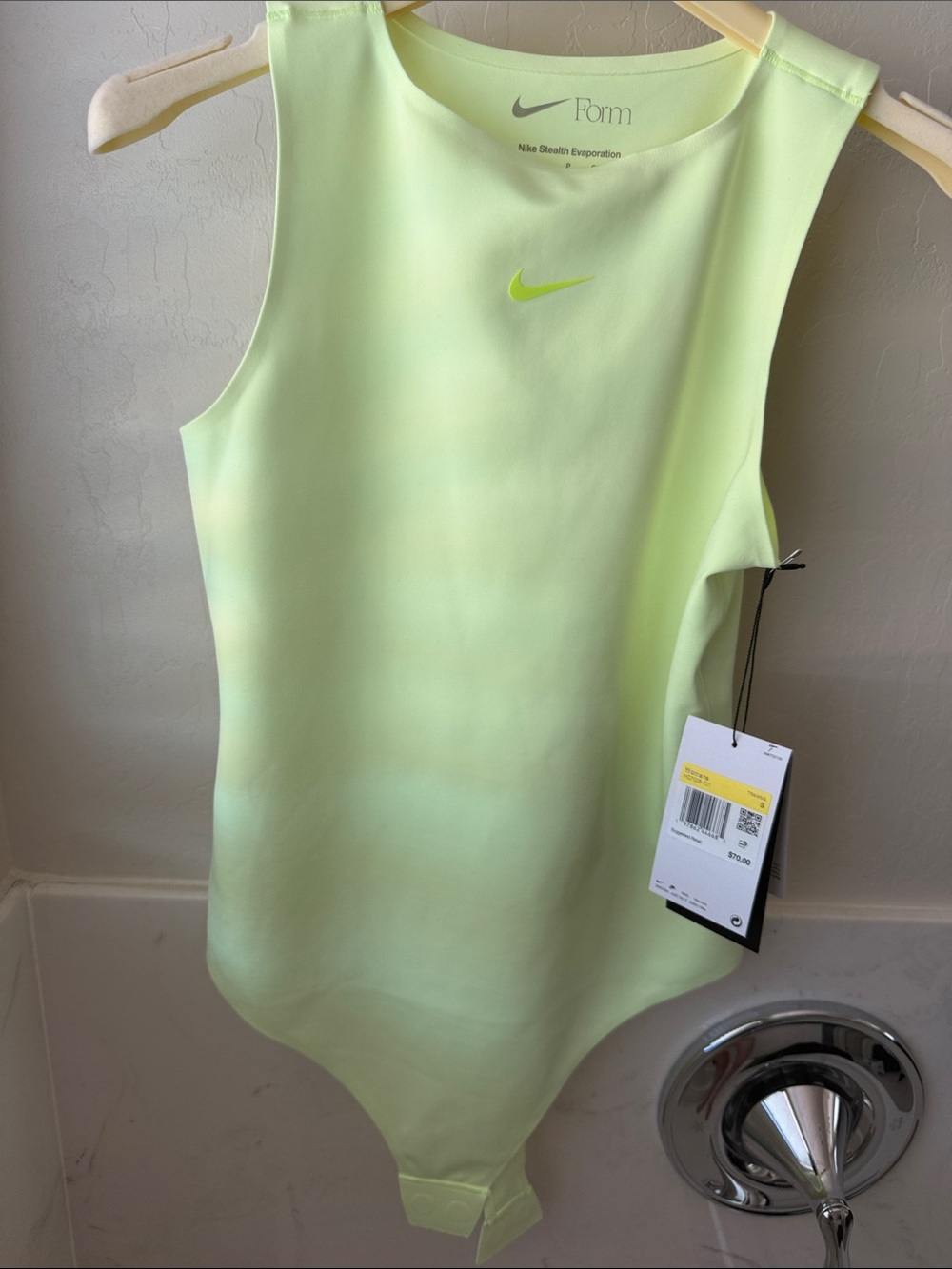 Nike Women’s Neon Lime Tank Bodysuit